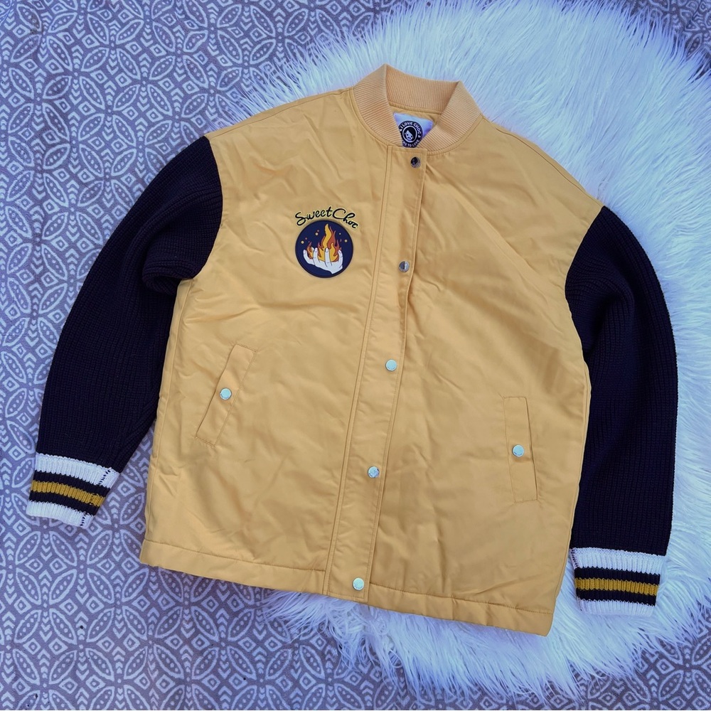 I Love Choc Hong Kong Yellow & Black Jacket S 160/84 A